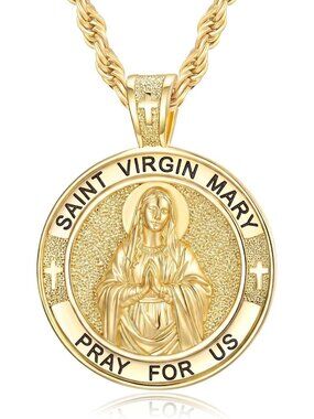 14K Gold Patron Saint Medals | Protection Jewelry for Faith & Blessings